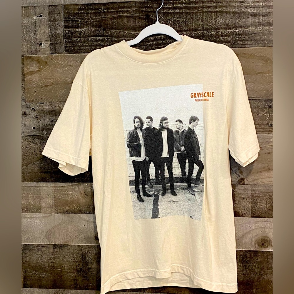 Grayscale Band Tee